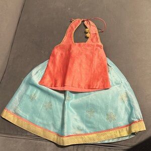 Baby Indian Outfit Lehenga 3-6M